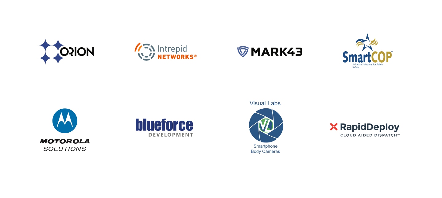 Built-in integration with industry-leading CAD and RMS solutions Built-in integration with industry-leading CAD and RMS solutions